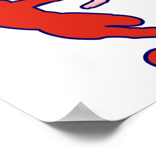 US-Fußballspieler Poster (Ecke)