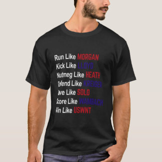 US-Fußballspielerinnen Morgan Lloyd Heath T-Shirt