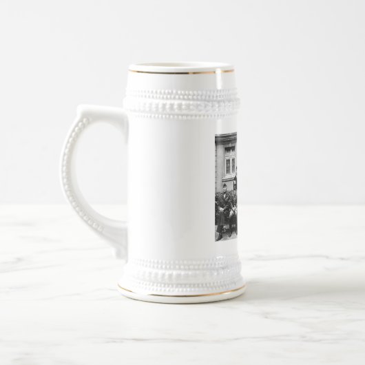 US-Generäle WWII -- Ike, Patton, Bradley Bierglas (Links)