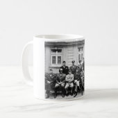US-Generäle WWII -- Ike, Patton, Bradley Kaffeetasse (Vorderseite Links)