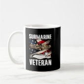 US-Geschenk für das U-Boot für ein Veteran-U-Boot Kaffeetasse (Links)