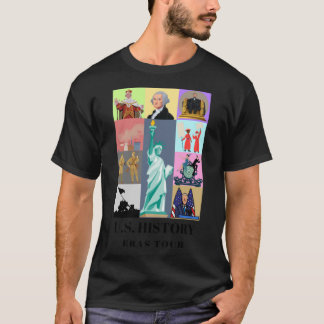 US-Geschichtsepochen-Familie löschen T-Shirt
