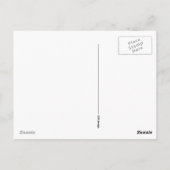 US-Glitzer mit Textflagge Feuerwerk am 4. Juli Postkarte (Rückseite)