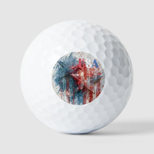US-Golfbälle Golfball (Vorderseite)