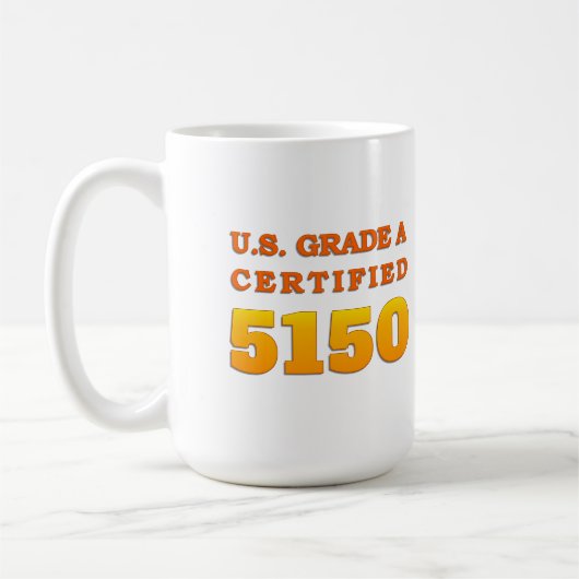 US-Grad zugelassenen 5150 Kaffeetasse (Links)