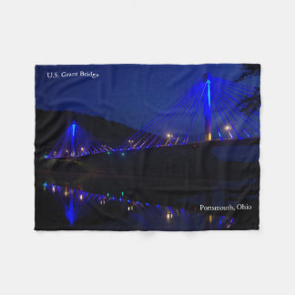 US Grant Bridge Fleece Decke