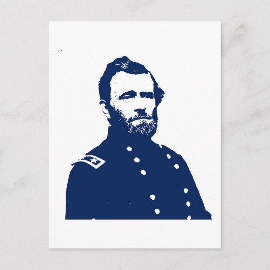 US Grant Postkarte (Vorderseite)