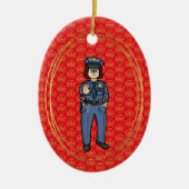 US-Grenzpatrol Agent Weihnachtsschmuck (Vorne)
