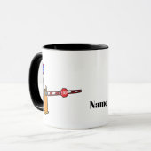 US-Grenzpatrouillen Agent Name Tasse (Vorderseite Links)