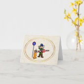 US-Grenzpatrouillentag Agent mit Binoculars Karte (Gelbe Blume)