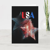 US-Grußkarte Karte (Vorderseite)