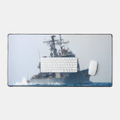 US GUIDED-MISSILE CRUISER - CG SCHREIBTISCHUNTERLAGE (Tastatur & Maus)
