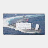 US GUIDED-MISSILE DESTROYER - DDG SCHREIBTISCHUNTERLAGE (Tastatur & Maus)