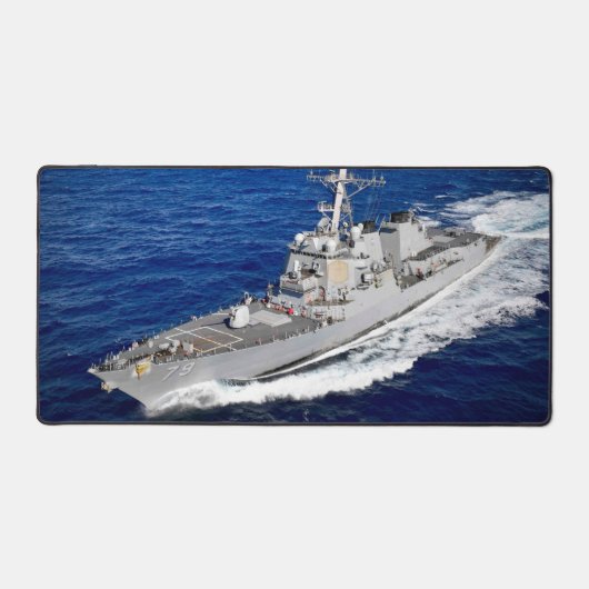 US GUIDED-MISSILE DESTROYER - DDG SCHREIBTISCHUNTERLAGE (Vorderseite)