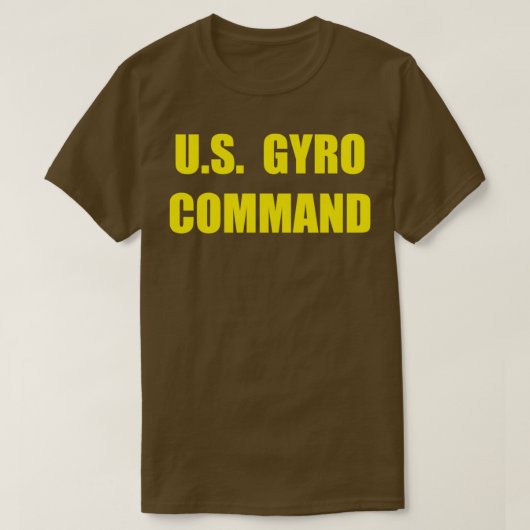 US Gyro Command für Gyrocopter-Piloten  T-Shirt (Design vorne)