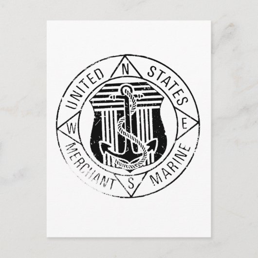 US-Handelsschiffe von: David Lee Postkarte (Vorderseite)