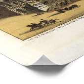 US-Hauptstadt, 1871 (Sachse) BigMapBlog.com Poster (Ecke)