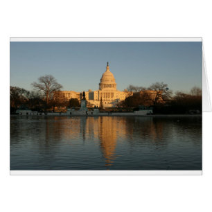 US-Hauptstadt Gebäude Sunset