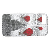 US-Hauptstadt Gebäude und Red Hot Air Balloons Case-Mate iPhone Hülle (Rückseite (Horizontal))