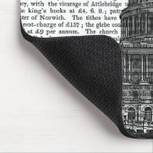 US-Hauptstadt Gebäude und Red Hot Air Balloons Mousepad (Ecke)