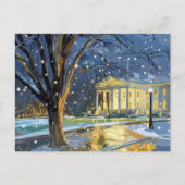 US Hauptstadt Hill Weihnachtspostkarte Postkarte (Vorderseite)