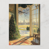 US Hauptstadt Hill Weihnachtspostkarte Vintag Postkarte (Vorderseite)