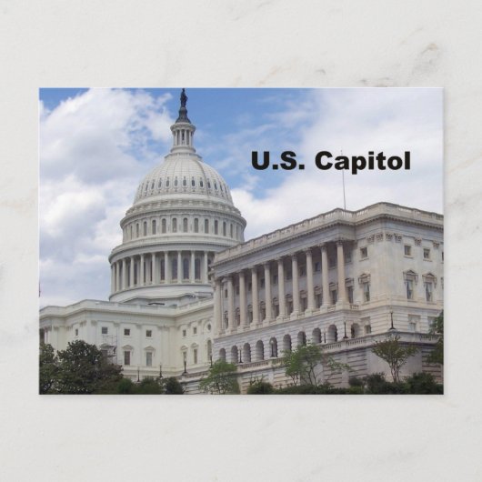 US-Hauptstadt Postkarte (Vorderseite)