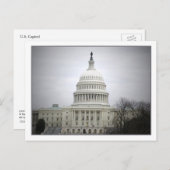 US-Hauptstadt Postkarte (Vorne/Hinten)