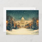 US-Hauptstadt Washington DC frohe Weihnachten (Vorne/Hinten)