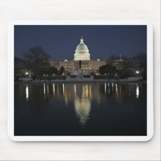 US-Hauptstadts-Gebäude-Nacht Mousepad