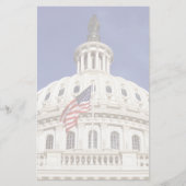 US-Hauptstadts-Gebäude, Washington DC Briefpapier (Vorderseite)