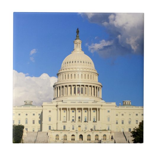 US-Hauptstadts-Gebäude, Washington DC, USA Fliese (Vorderseite)