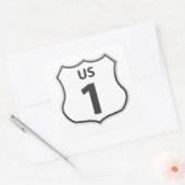 US Highway 1 Road Trip Travel Sticker (Umschlag)