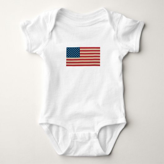 US-Imitate-Flagge Baby Strampler (Vorderseite)