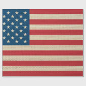 US-Imitate-Flagge Geschenkpapier (Flach)
