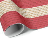US-Imitate-Flagge Geschenkpapier (Rolleneckpunkt)