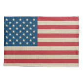 US-Imitate-Flagge Kissenbezug (Rückseite-Links)