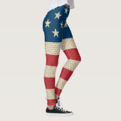 US-Imitate-Flagge Leggings (Rechts)