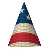 US-Imitate-Flagge Partyhütchen (Vorderseite)
