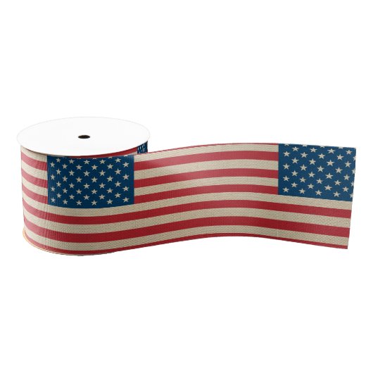 US-Imitate-Flagge Ripsband (Spule)