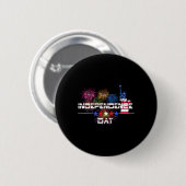 Us Independence Day 4. Juli Feuerwerk Statue von L Button (Vorne & Hinten)