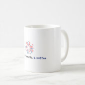 US Independence Day Kaffeetasse (VorderseiteRechts)