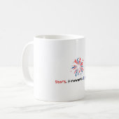 US Independence Day Kaffeetasse (Vorderseite Links)