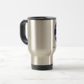 US-Infanterie-Kaffee-Tasse Reisebecher (Vorderseite Links)