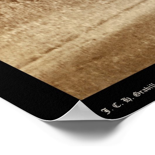 US Infanterie SD 1890 Poster (Ecke)