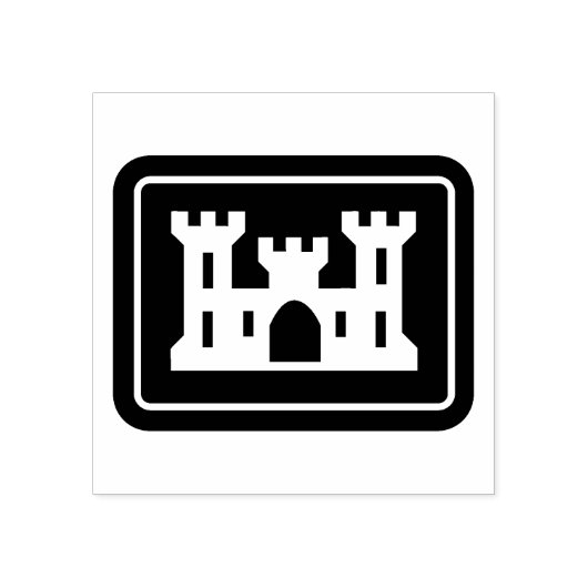 US-Ingenieurkorps DOD Military Gummistempel (Prägung)