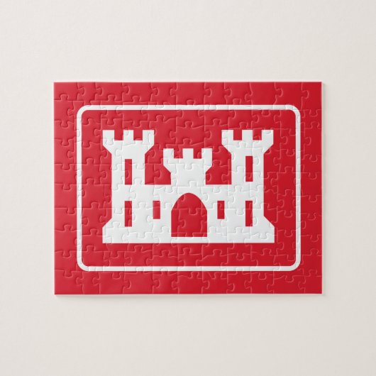 US-Ingenieurkorps DOD Military Puzzle (Horizontal)