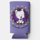 US July 4. Westie Can Cooler Selters Dosenkühler (Rückseite)