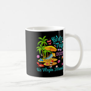 Us Jungferninseln Sommerurlaub Mädchen-Trip 2025 Kaffeetasse