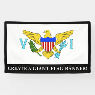 US-Jungferninselnflagge Banner